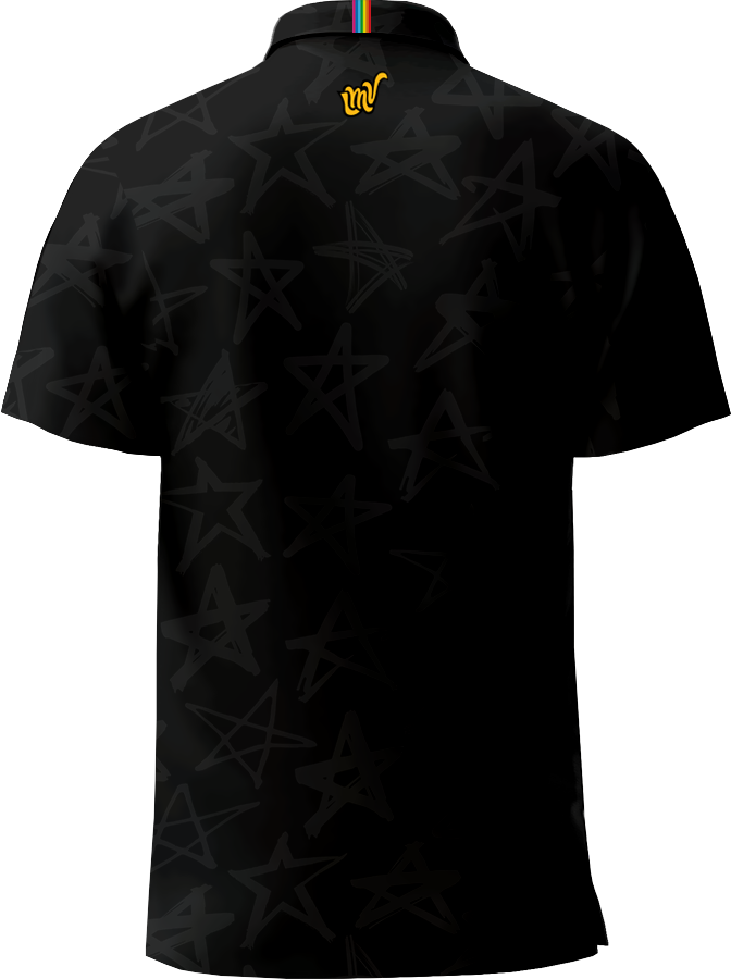 MEN POLO Shining Stars - DARK