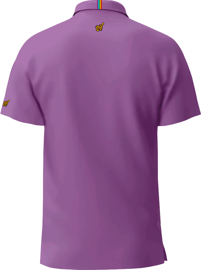 MEN POLO Slick - IRIS ORCHID