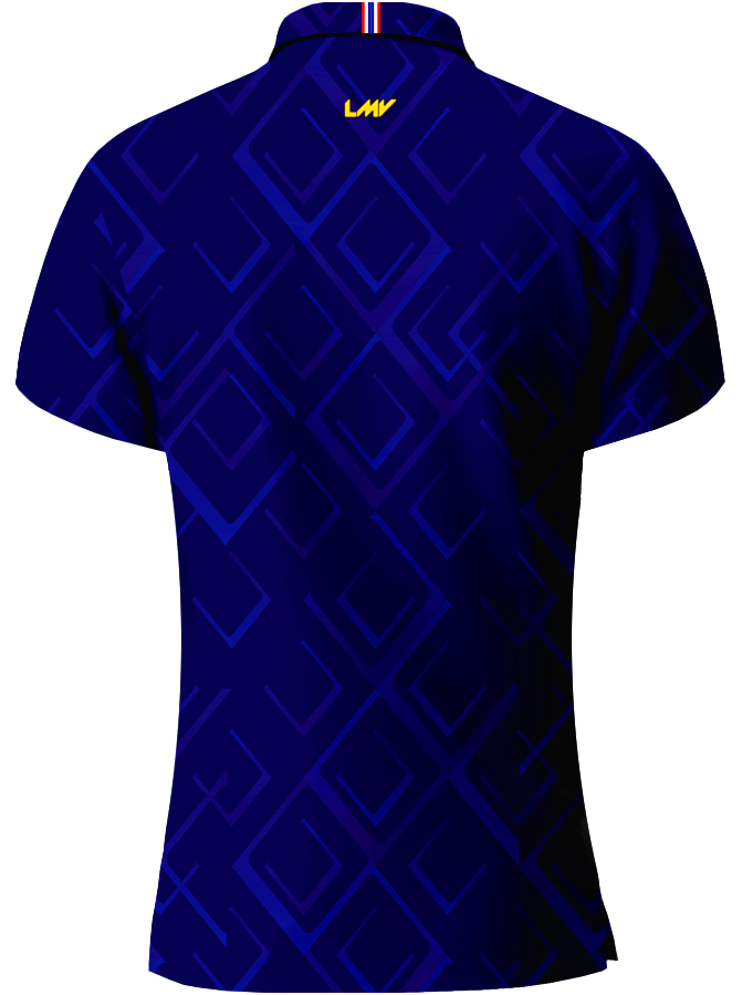 WOMEN POLO Diamond - NAVY BLUE