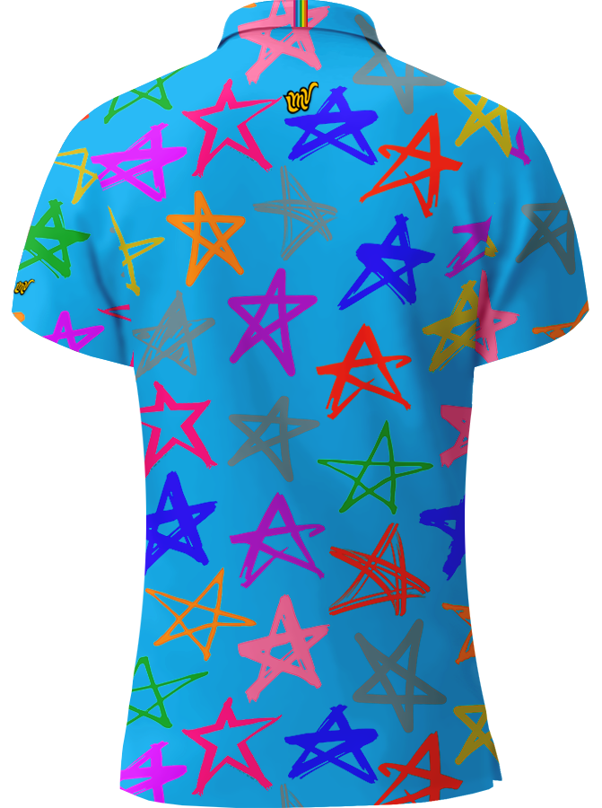 WOMEN POLO Shining Stars - SKY BLUE