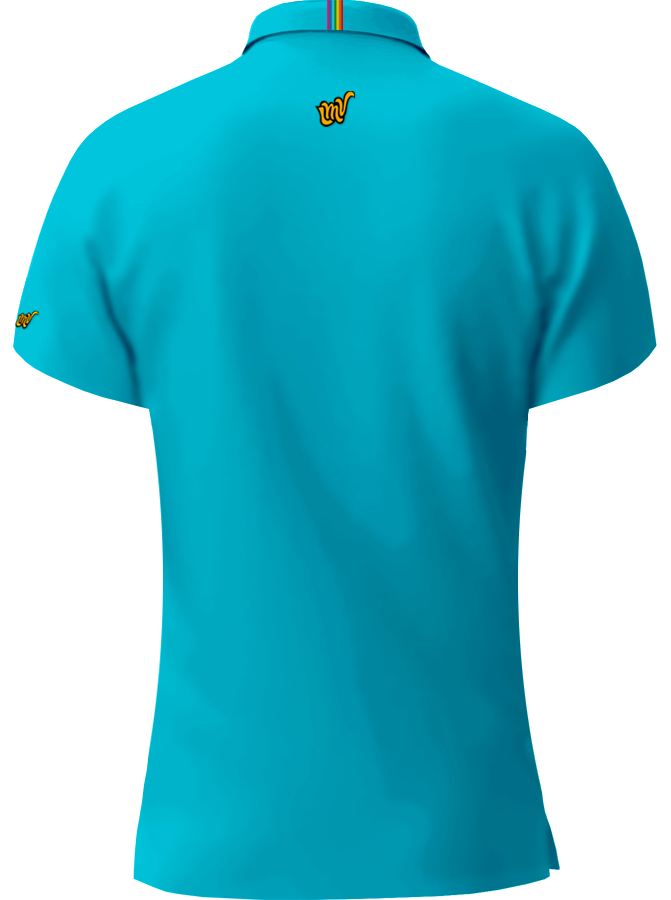 WOMEN POLO Slick - BLUE ATOLL