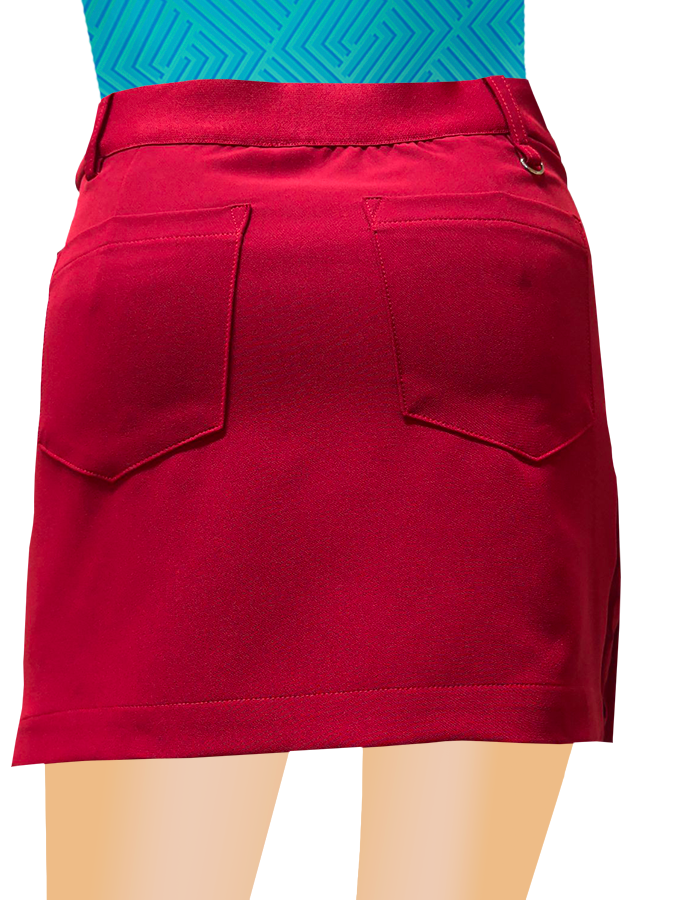 WOMEN SKORT - RED